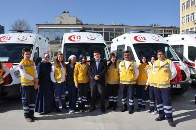 Adıyaman'da 9 Yeni Ambulans Hizmete Başladı