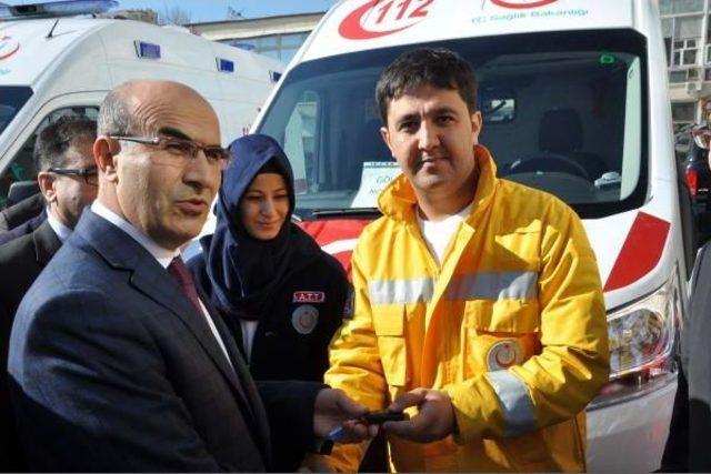 Adıyaman'da 9 Yeni Ambulans Hizmete Başladı