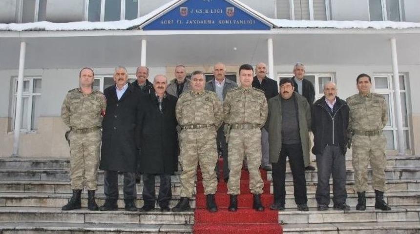 Emekli Olacak Koruculardan Veda Ziyareti