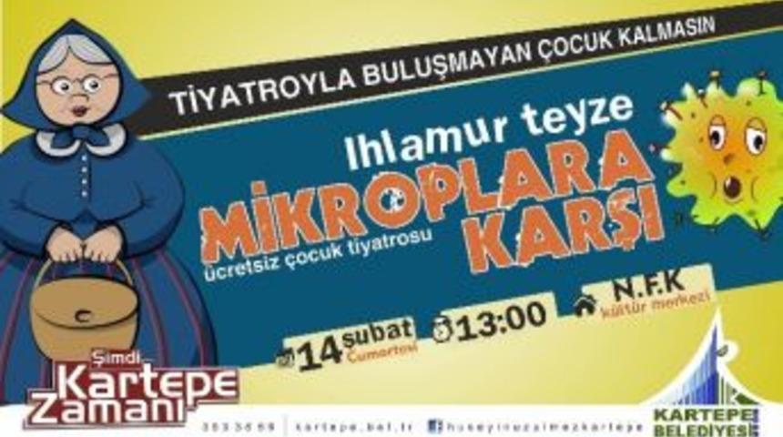 Kartepe &Ccedil;ocuklar Yarıyıl Tatilinde Tiyatroda