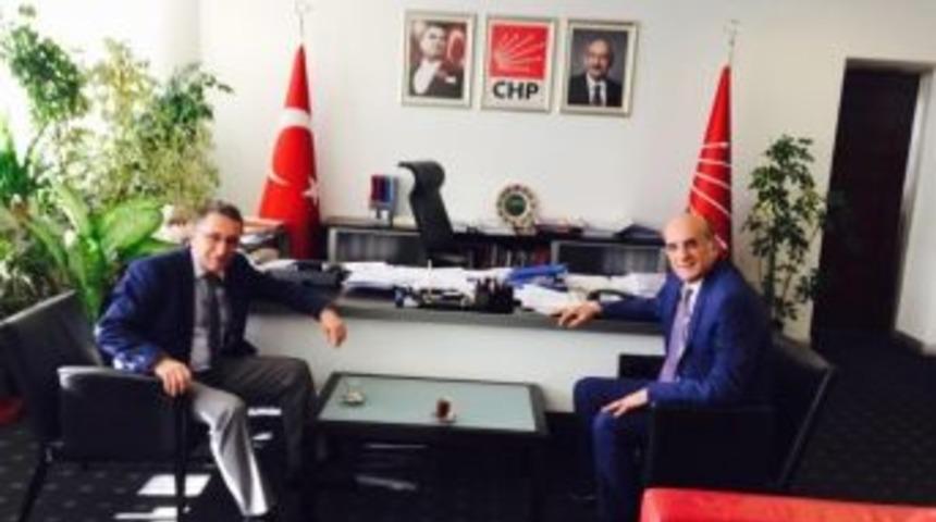 Başkan Kamil Saka, Chp Genel Merkezi&rsquo;nde Ziyaretlerde Bulundu
