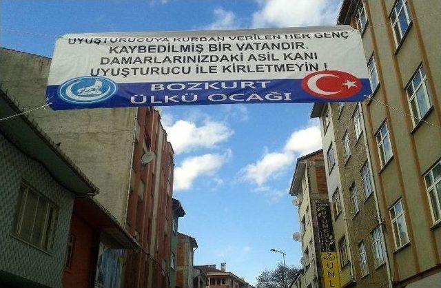 Bozkurt Ülkü Ocağı Uyuşturucuya Savaş Açtı