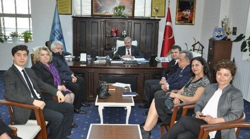 Edremit Kent Konseyi&rsquo;nden Ziyaretler
