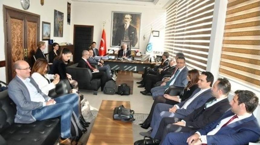 Hollanda Başkonsolosu Ve İş Adamlarından Başkan Albayrak’a Ziyaret