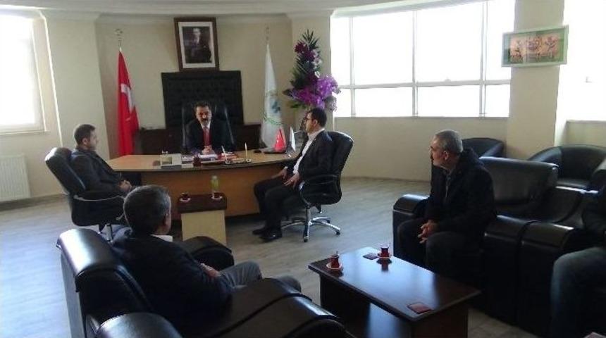 Kulp Ziraat Odası Y&ouml;netiminden Eşbaşkan Dinar&rsquo;a Ziyaret