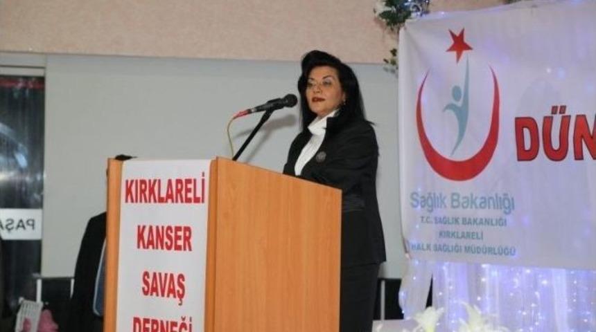 Kırklareli&rsquo;de Kanser Hastalarına Moral Gecesi D&uuml;zenlendi