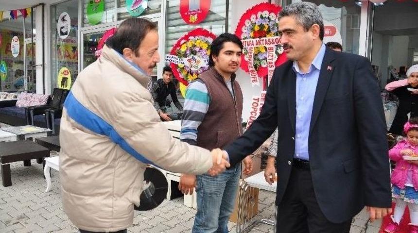 Başkan Alıcık, İş Yeri A&ccedil;anları Yalnız Bırakmıyor