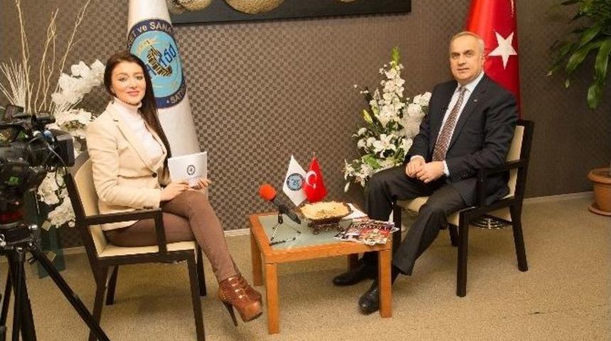 Başkan K&ouml;semusul &Uuml;lke Tv&rsquo;de Sakarya&rsquo;yı Anlatacak