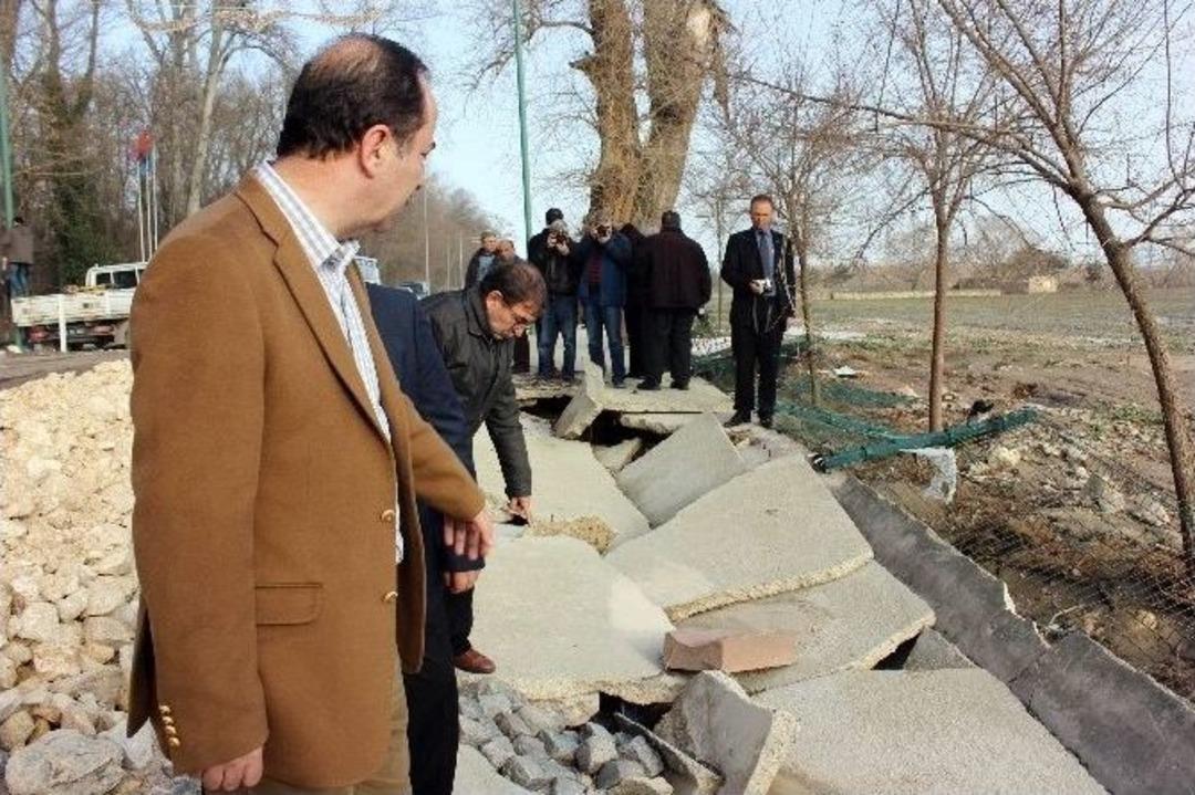 Edirne&rsquo;den Sel Gitti &Ccedil;amuru Kaldı