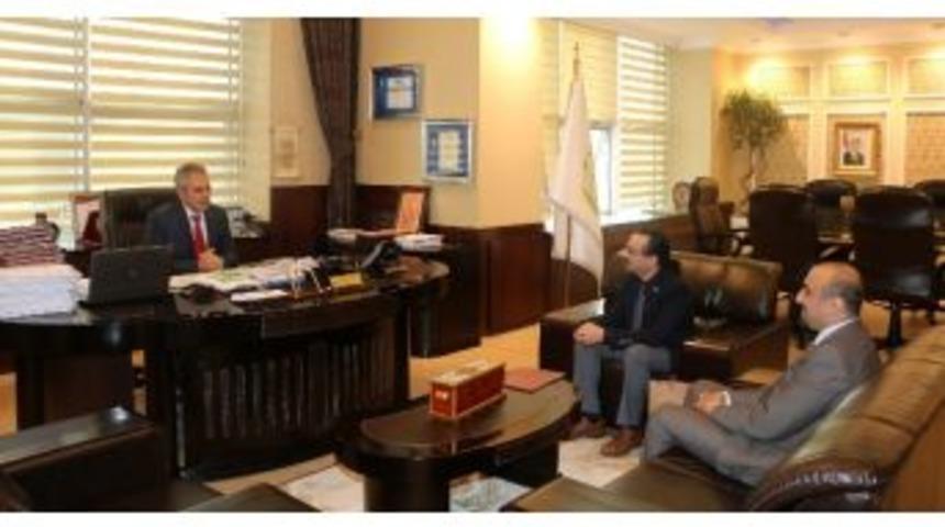 T&uuml;rk Kızılay&rsquo;ından Rekt&ouml;r Uysal&rsquo;a Ziyaret