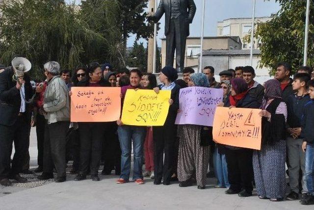 Kadına Şiddete En Sert Tepki Ondan: 