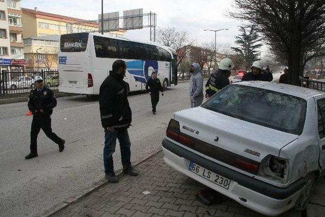 Yozgat’ta Trafik Kazası:4 Yaralı