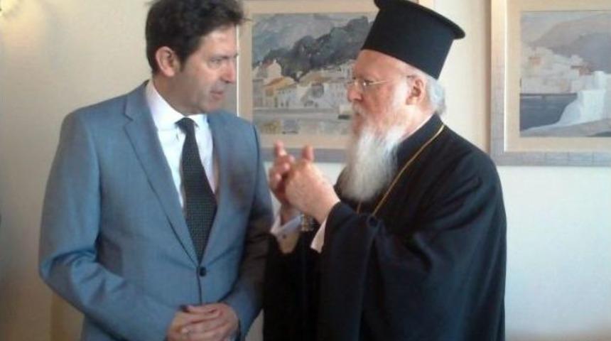 Patrik&rsquo;ten Yunan Konsolosluğu&rsquo;na Ziyaret