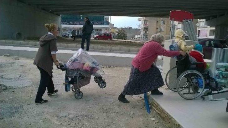 Kuşadası’nda Engellilerden Kaldırımlarda Düzenleme İsteği G1