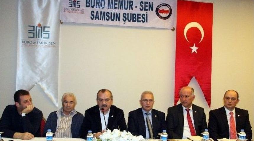 B&uuml;ro Memur-sen Genel Başkanı Yazgan: "ne Devlet Sendikacılığı Ne De Devlet D&uuml;şmanlığı"