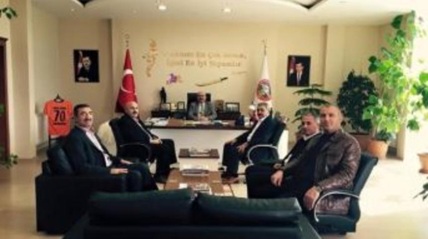 Muğlu&rsquo;dan Başkan Samur&rsquo;a Ziyaret