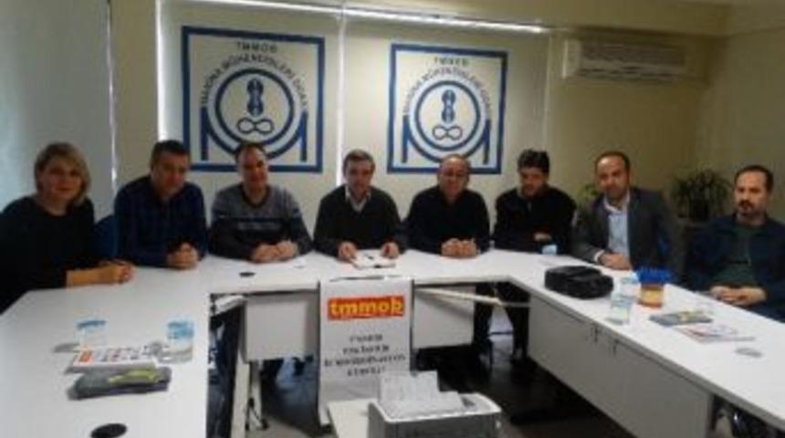 Kesk Eskişehir Şubeler Platformu&rsquo;ndan Tmmob&rsquo;a Destek Ziyareti