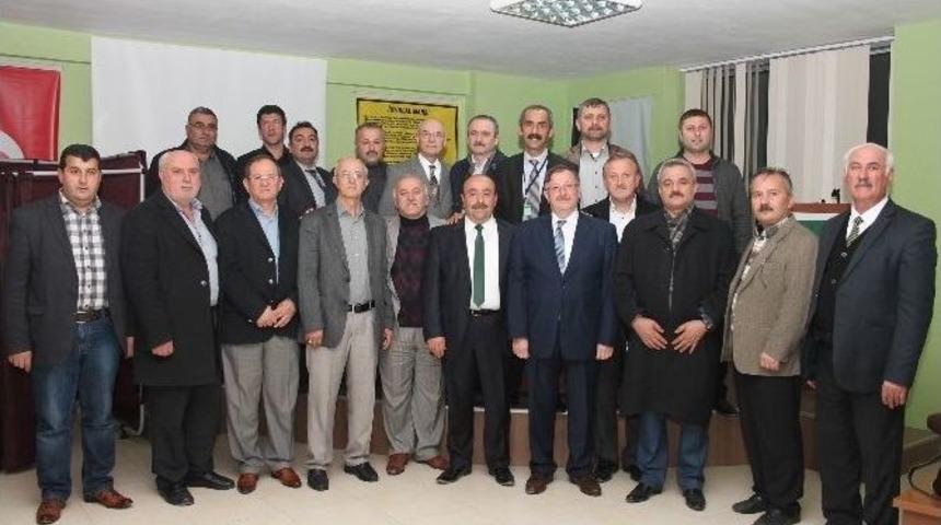 &Uuml;nye Ziraat Odası Başkanlığı&rsquo;na Sarıkahraman Yeniden Se&ccedil;ildi