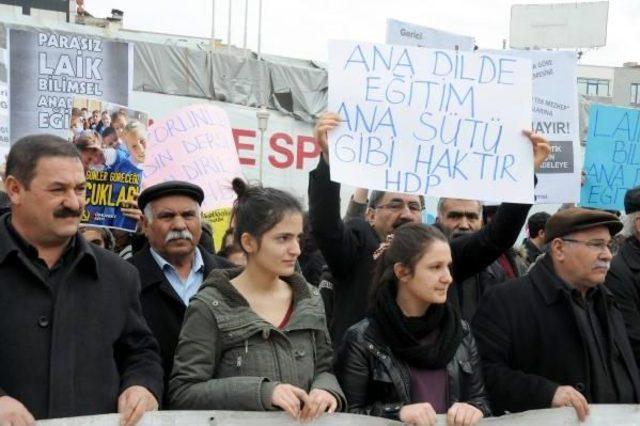 Gaziantep'te Ana Dilde Eğitim Yürüyüşü