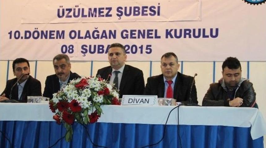 Gmis &Uuml;z&uuml;lmez Şubesi 10. Olağan Genel Kurulu