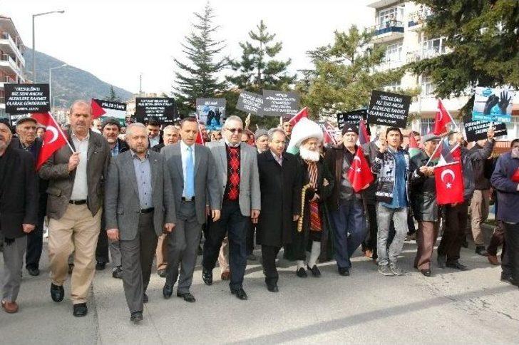 Peygamber Efendimize Hakarete Nasreddin Hocalı Tepki Yürüyüşü G1