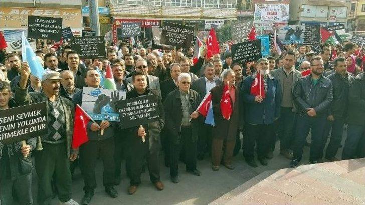 Peygamber Efendimize Hakarete Nasreddin Hocalı Tepki Yürüyüşü G3