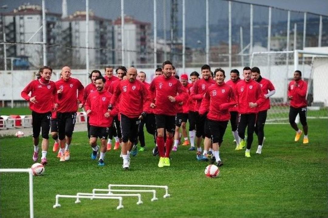 Samsunspor, Alanyaspor Ma&ccedil;ı Hazırlıklarını Tamamladı