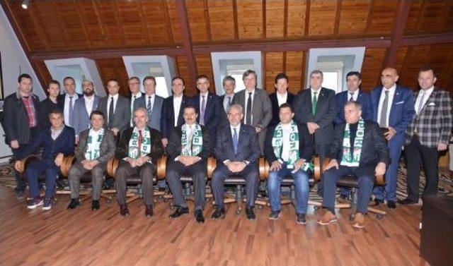 Çalışma Ve Sosyal Güvenlik Bakanı Faruk Çelik'ten Bursaspor’A Ziyaret