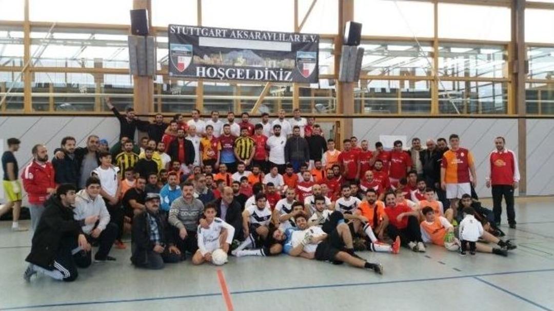 Gurbet&ccedil;i Aksaraylılar Futbol Turnuvasında Buluştu