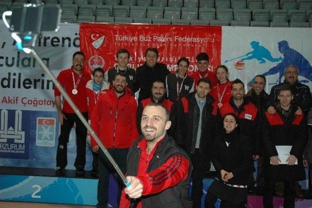 Türkiye Curling Karışık Çiftler Şampiyonası Erzurum’da Yapıldı