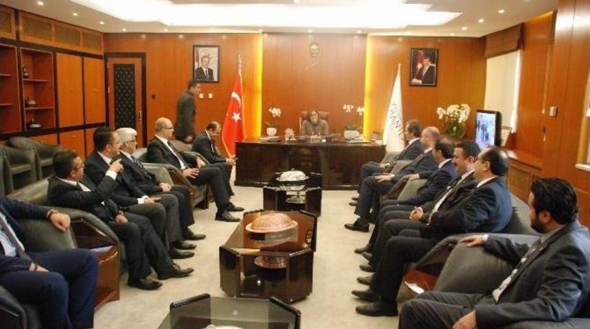 M&uuml;siad Gaziantep Şubesi Şahin&rsquo;i Ziyaret Etti