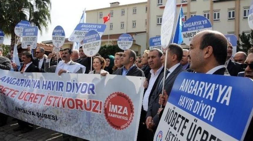 &Ouml;ğretmenler N&ouml;bete Ek &Uuml;cret İstiyor