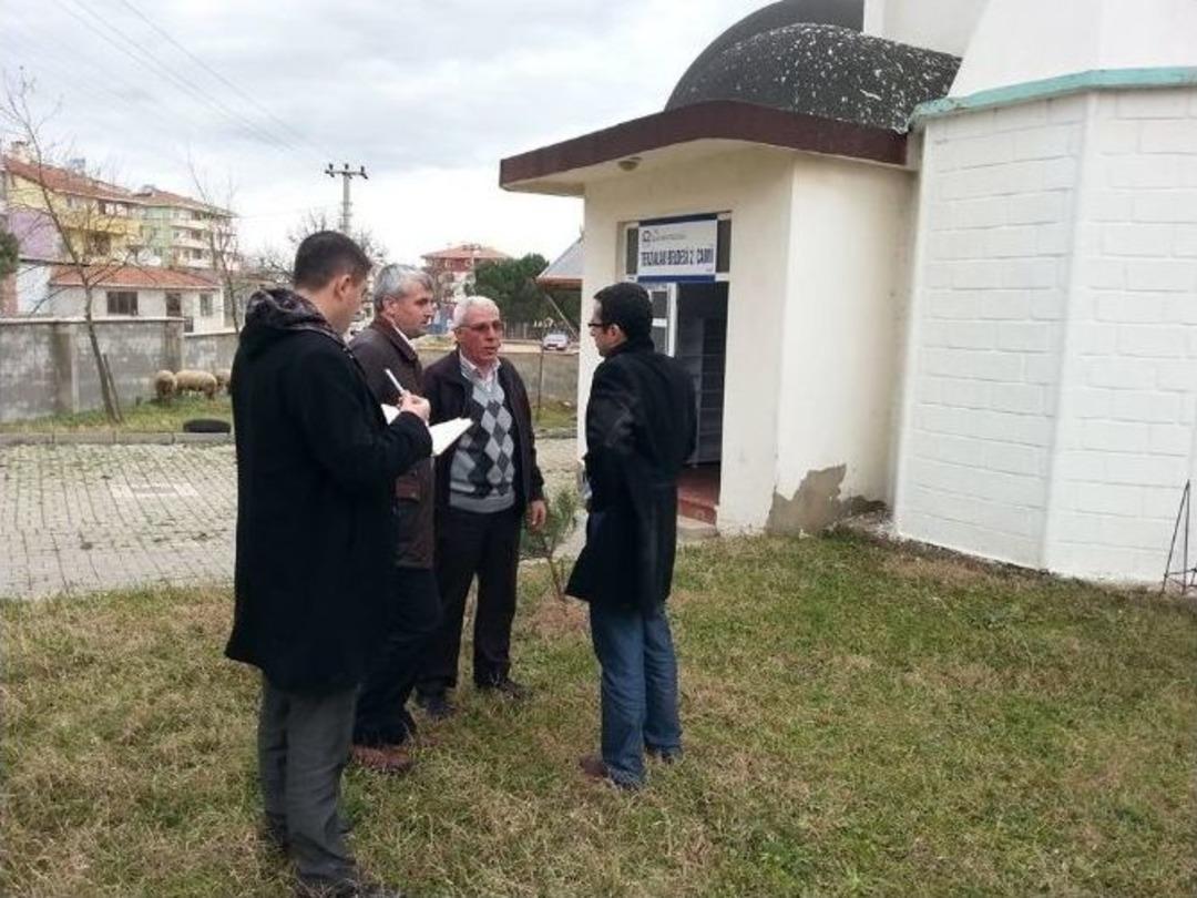 Caminin Minaresi B&ouml;yle Yıkıldı