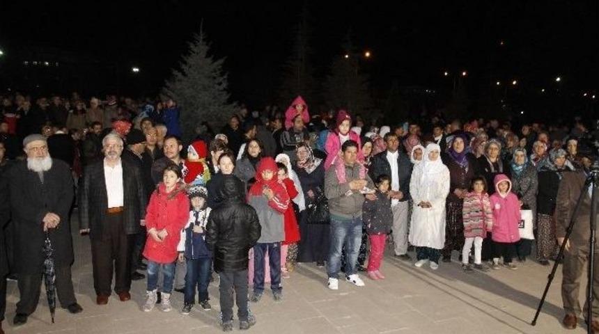 Aksaray&rsquo;da 153 Umre Yolcusu Kutsal Topraklara Uğurlandı