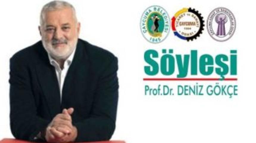 Yazar Deniz G&ouml;k&ccedil;e, &Ccedil;aycuma&rsquo;ya Geliyor