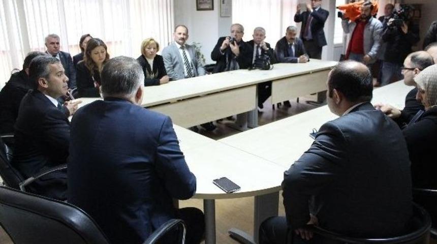 Yıldızkaya&rsquo;dan Cemiyete Nezaket Ziyareti