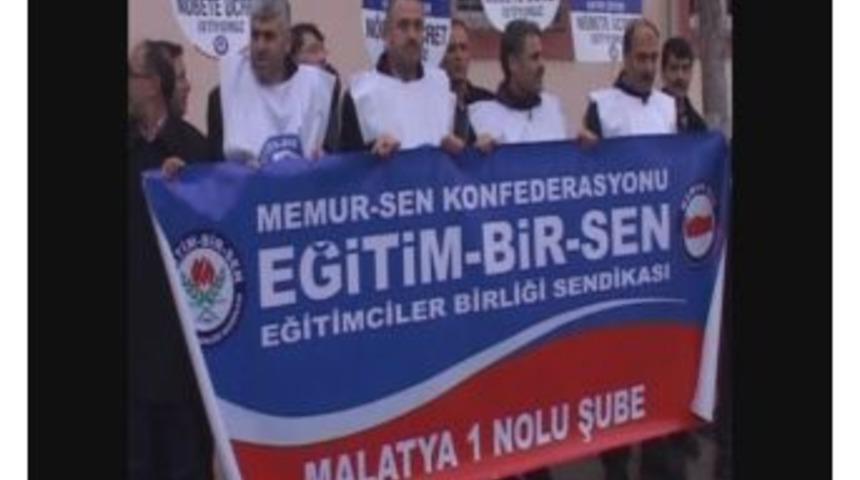 Eğitim-bir-sen&rsquo;den Milli Eğitim M&uuml;d&uuml;rl&uuml;ğ&uuml; &Ouml;n&uuml;nde Eylem