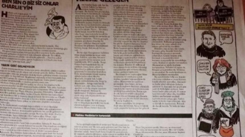 İşte T&uuml;rk&ccedil;e Charlie Hebdo