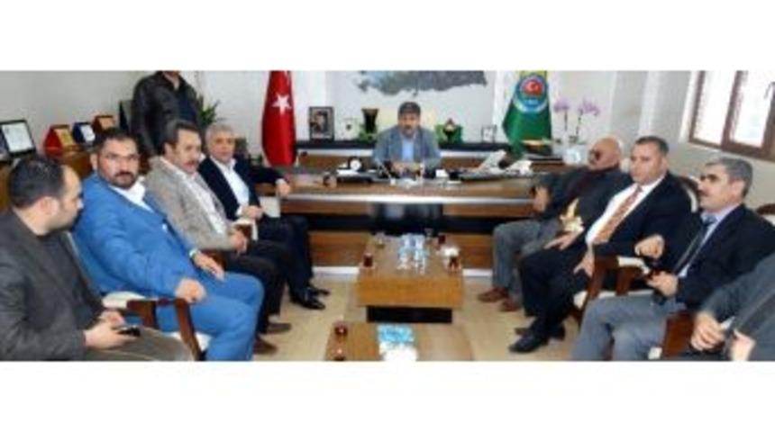 Ziraat Odasına &lsquo;tebrik&rsquo; Ziyaretleri