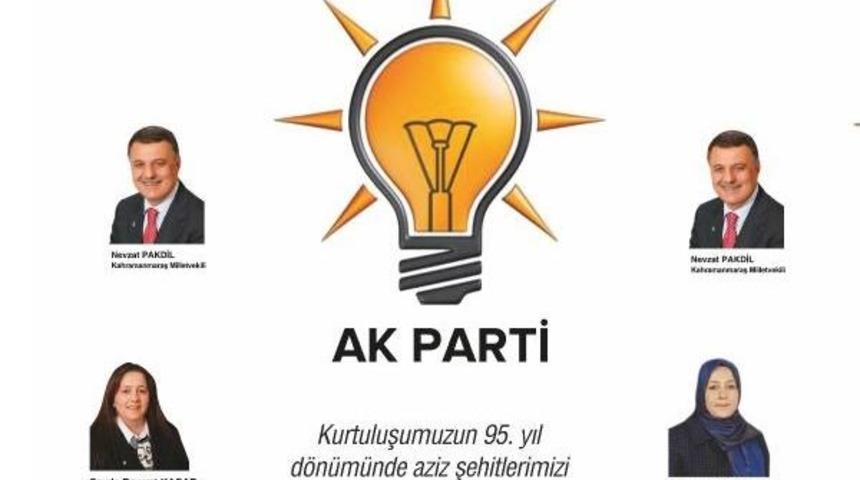 Ak Parti'nin Kutlama Mesajında Baş&ouml;rt&uuml; Krizi