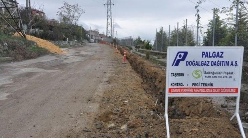 Dilovası’nda Doğalgaz Çalışmaları Hızla Devam Ediyor