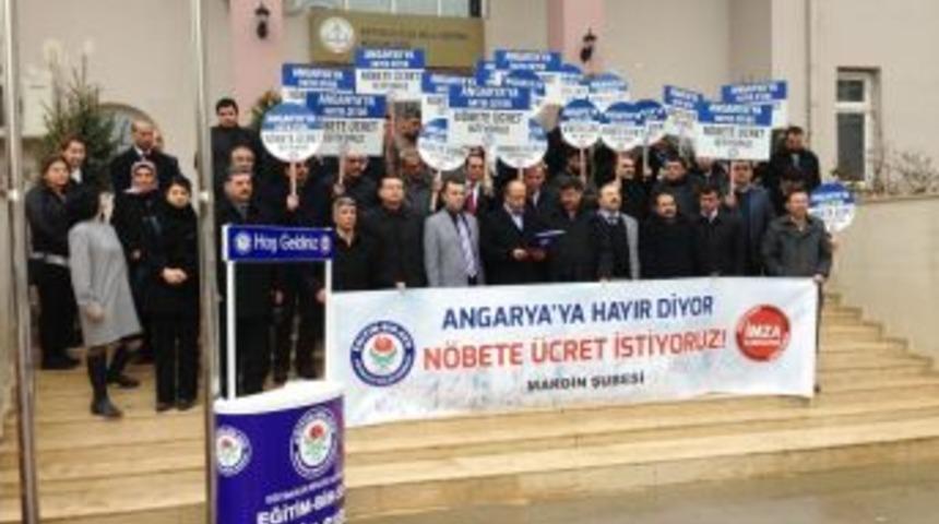Eğitimcilerden &rsquo;angarya N&ouml;bet&rsquo; İ&ccedil;in İmza Kampanyası