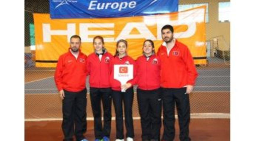 Tenis&rsquo;te 14 Yaş Avrupa Kış Kupası7nda T&uuml;rkiye Şampiyon Oldu