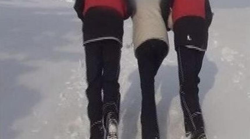 Uludağ&rsquo;da Kaybolan Kadına Jandarma Ulaştı