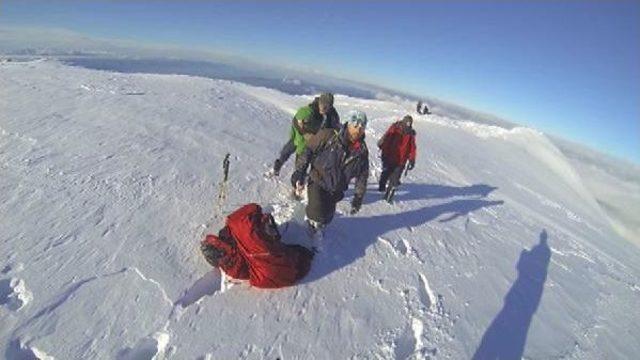 Dağda Mahsur Kalanlar Helikopterlerle Böyle Kurtarıldı