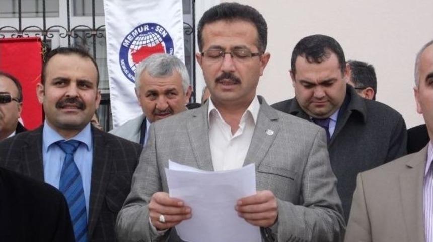 Korkuteli&rsquo;nde Eğitim Bir Sen &Uuml;yeleri "angaryaya Hayır" Dedi