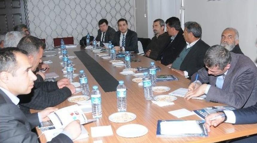 İpek Yolu Kalkınma Ajansı &Ccedil;elikhan&rsquo;da Bilgilendirme Toplantısı Yaptı