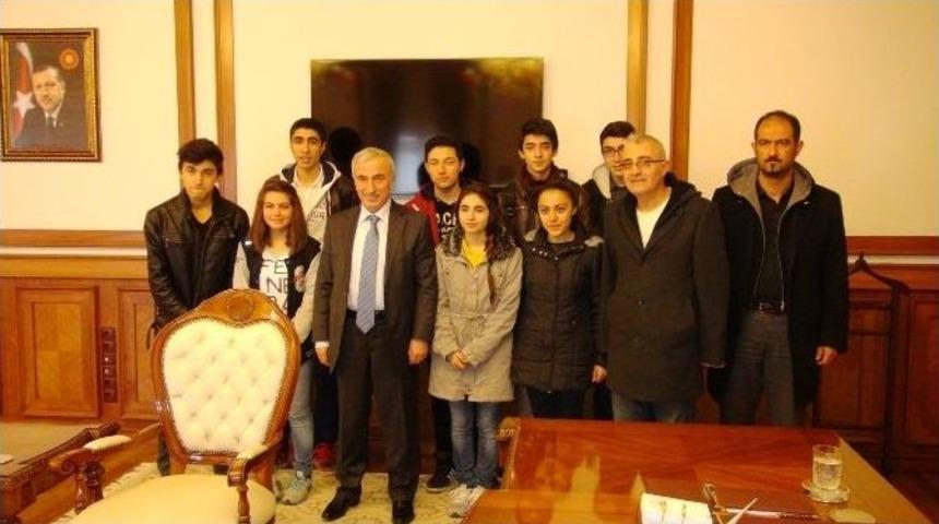 Vali Kam&ccedil;ı&rsquo;ya Ziyaretler