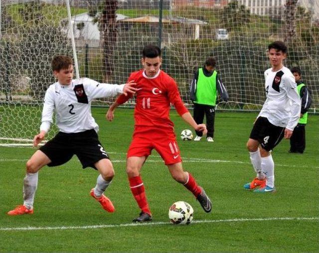 Türkiye U-15 Milli Takımı, Avusturya Ile 1-1 Berabere Kaldı