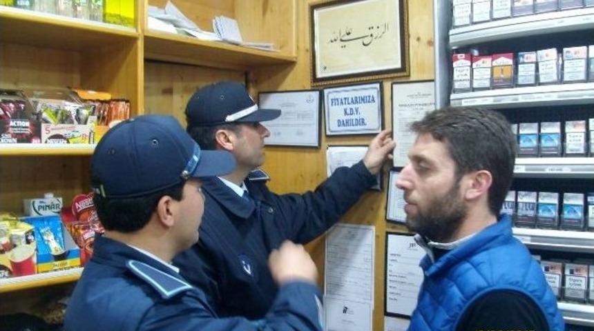 Sapanca Belediyesi Zabıta Ekipleri, Ruhsat Denetimleri Yapıyor